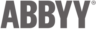 ABBYY logo gris