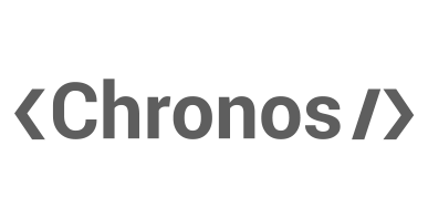 Chronos ERP gestion d'affaires logo gris