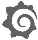 Grafana logo gris